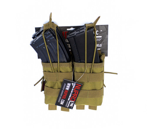 PMC AK Double Open Mag Pouch (4 colours) - A2 Supplies Ltd