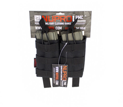 PMC M4 Double Open Mag Pouch (4 colours) - A2 Supplies Ltd