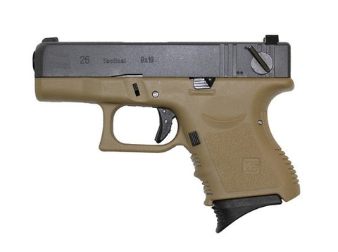 WE EU26 GBB Pistol Tan - A2 Supplies Ltd