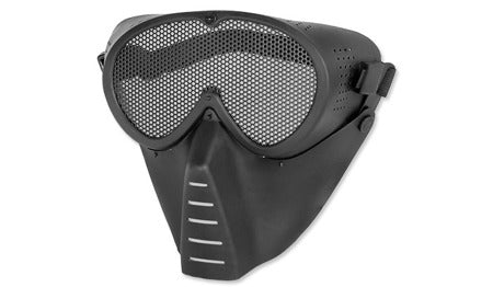 Full Face Mesh Grid Mask Black - A2 Supplies Ltd