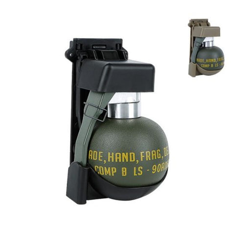 Nuprol Dummy M67 Grenade and Holder Black - A2 Supplies Ltd