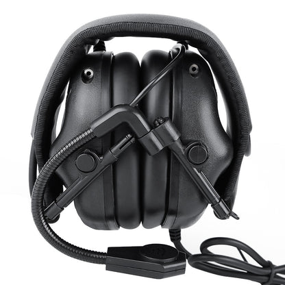 Nuprol Tactical Comms Headset Black - A2 Supplies Ltd