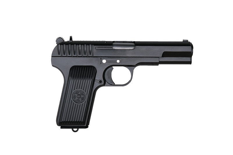 WE TT-33 Gas Blow Back Pistol Black - A2 Supplies Ltd