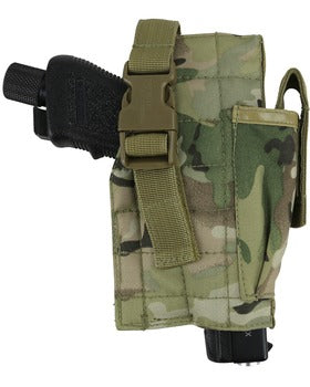 Molle Gun Holster w/ Mag Pouch (5 colours) - A2 Supplies Ltd