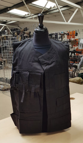 A2 Rebel Fleet Vest Black - A2 Supplies Ltd