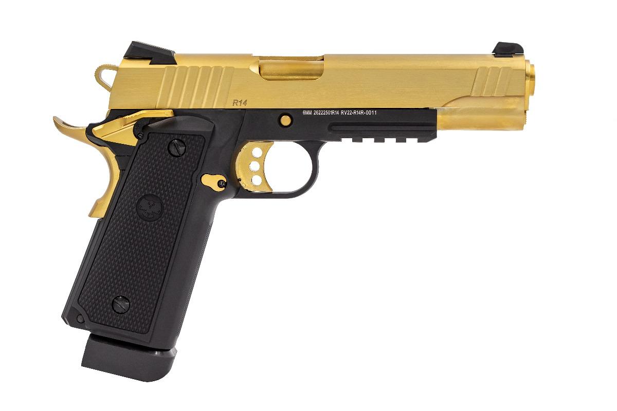 Raven Hi-Capa R14 Railed Gold - A2 Supplies Ltd