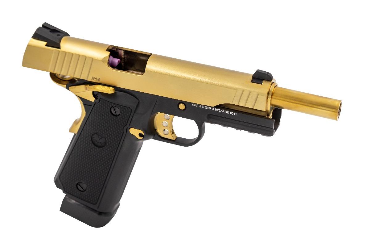 Raven Hi-Capa R14 Railed Gold - A2 Supplies Ltd