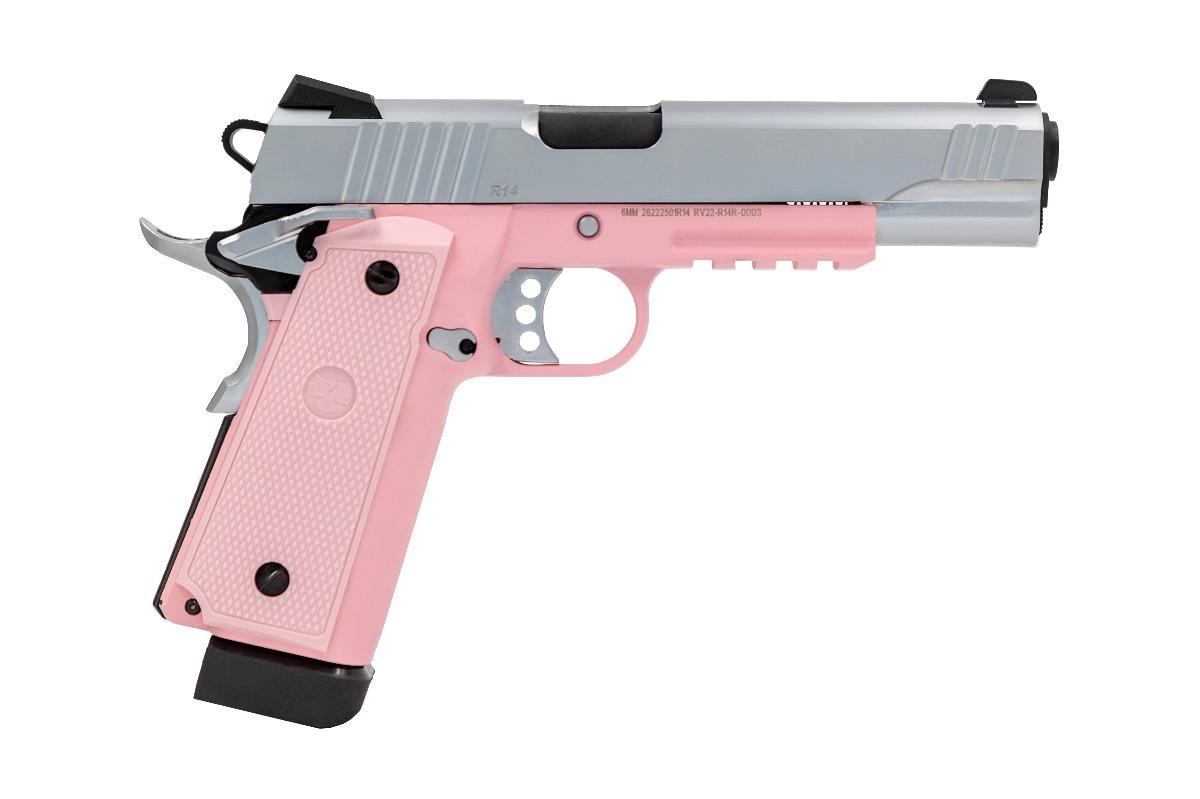 Hi-Capa R14 Railed Pink/Silver - A2 Supplies Ltd