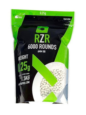 RZR 0.25g 6000rd Bag - A2 Supplies Ltd