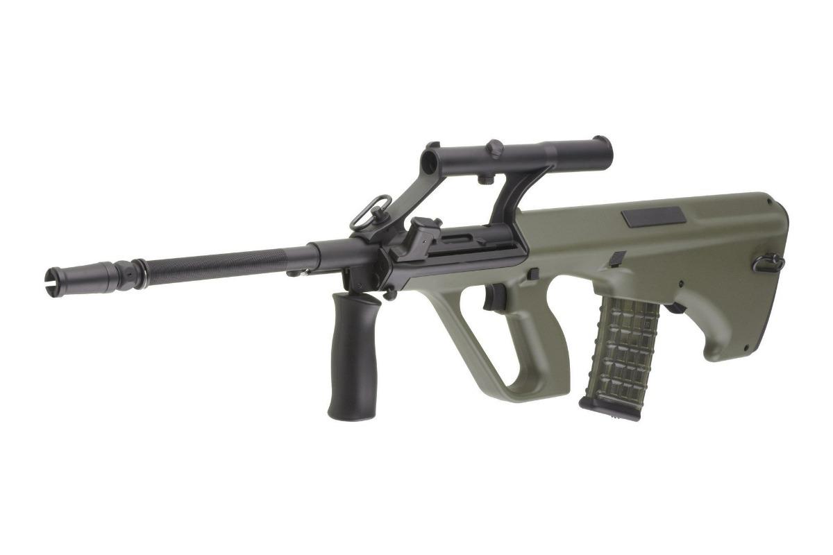 Snow Wolf AUG Military Green AEG - A2 Supplies Ltd